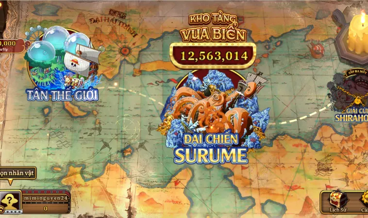 Chinh Phục Đại Hải Trình AE888 Săn Thưởng Khủng Ngay Hôm Nay 2 Bản đồ trong game bắn cá Đại Hải Trình tại AE888